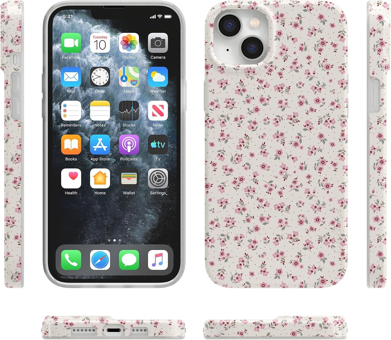 image:imageCasely iPhone 14 Plus Case  Cottage Charm  Cottagecore  Compatible with MagSafe  Classic Ultra Slim Design