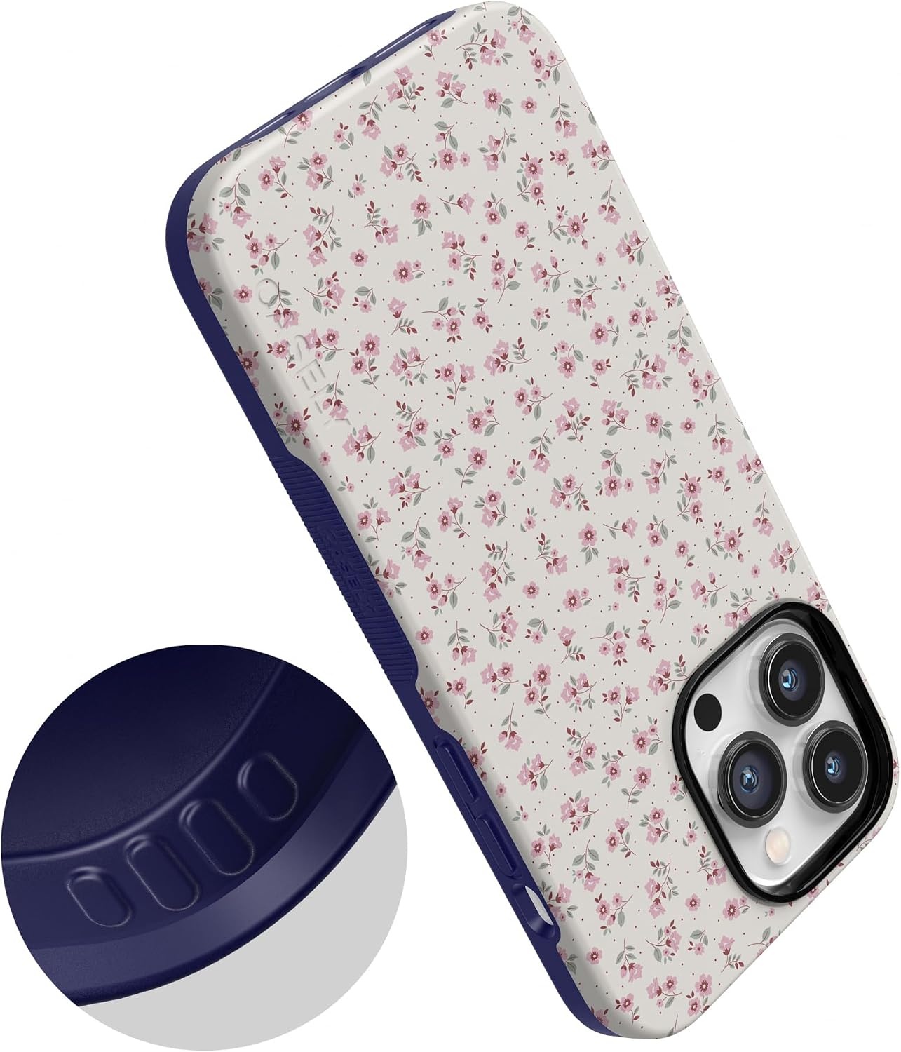 image:imageCasely iPhone 14 Pro Max Case  Cottage Charm  Cottagecore  Bold Protective Design  Compatible with MagSafe