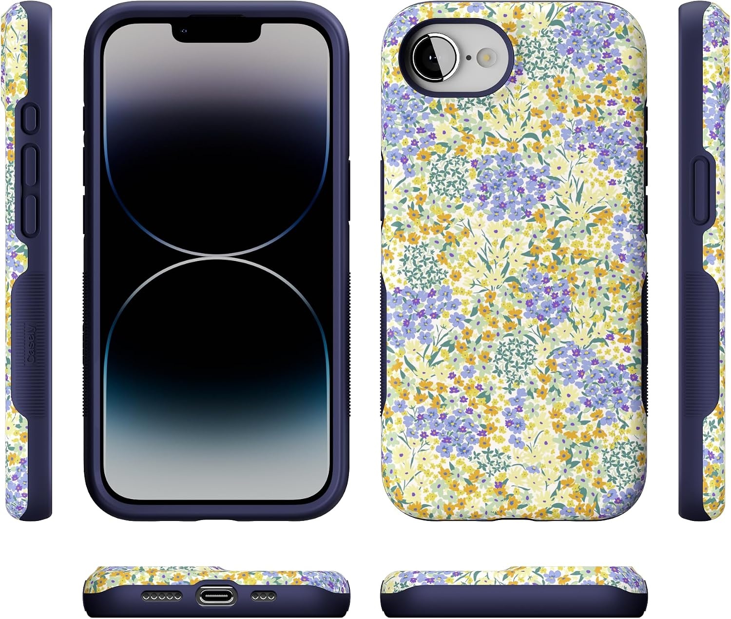 image:imageCasely iPhone 16e Case  All The Fun Things  Fun on Weekdays  Bold Protective Design  Compatible with MagSafeDream Garden  Cottagecore
