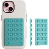 image:imageCasely Grippy  Blue Silicone Suction Phone Mount Compatible with MagSafe  PeriwinkleAquamarine  Ocean Blue Shimmer Glitter