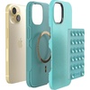 image:imageCasely Grippy  Blue Silicone Suction Phone Mount Compatible with MagSafe  PeriwinkleAquamarine  Ocean Blue Shimmer Glitter