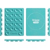 image:imageCasely Grippy  Blue Silicone Suction Phone Mount Compatible with MagSafe  PeriwinkleAquamarine  Ocean Blue Shimmer Glitter