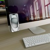 image:imageCasely Grippy  Blue Silicone Suction Phone Mount Compatible with MagSafe  PeriwinkleBlack