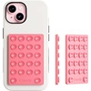 image:imageCasely Grippy  Blue Silicone Suction Phone Mount Compatible with MagSafe  PeriwinkleStarfish Wishes  Coral Pink Shimmer