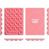 image:imageCasely Grippy  Blue Silicone Suction Phone Mount Compatible with MagSafe  PeriwinkleStarfish Wishes  Coral Pink Shimmer