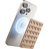 image:imageCasely Grippy  Tan Brown Silicone Suction Phone Mount Compatible with MagSafe