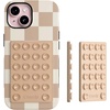 image:imageCasely Grippy  Tan Brown Silicone Suction Phone Mount Compatible with MagSafe