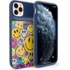 image:imageCasely Power 20 Case Compatible with iPhone 11 Pro Max  All Smiles  Smiley Face Sticker Case