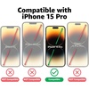 image:imageCasely Screen Protector for iPhone 12 Pro Max Tempered Glass Screen ProtectoriPhone 15 Pro