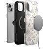 image:imageCasely iPhone 13 Case  Graveyard Gathering  Skeleton Picnic  Bold Protective Design  MagSafe Compatible Design