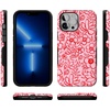 image:imageCasely iPhone 13 Pro Max Case  Blush Garden  Floral Doodle  Bold Protective Design  Compatible with MagSafe