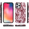 image:imageCasely iPhone 13 Pro Max Case  Love Me Knot  Mauve Bow  Bold Protective Design  MagSafe Compatible Design