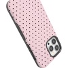 image:imageCasely iPhone 13 Pro Max Case  On the Dot  Pink amp Brown Polka Dot  Bold Protective Design  Compatible with MagSafe