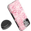 image:imageCasely iPhone 13 Pro Max Case  Sealed with a Kiss  Pink Lipstick  Bold Protective Design  Compatible with MagSafe