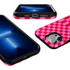 image:imageCasely iPhone 13 Pro Max Case  Vibe Check  Pink Checkerboard  Bold Protective Design  Compatible with MagSafe