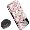 image:imageCasely iPhone 13 Pro Max Case  Vines of Love  Floral Heart  Bold Protective Design  Compatible with MagSafe