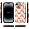 image:imageCasely iPhone 14 Case  All Wrapped Up  Vintage Bows  Bold Protective Design  MagSafe Compatible Design
