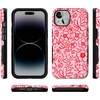 image:imageCasely iPhone 14 Case  Blush Garden  Floral Doodle  Bold Protective Design  Compatible with MagSafe