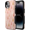 image:imageCasely iPhone 14 Case  Bubblegum Forest  Christmas Tree  Bold Protective Design  MagSafe Compatible Design