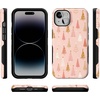 image:imageCasely iPhone 14 Case  Bubblegum Forest  Christmas Tree  Bold Protective Design  MagSafe Compatible Design