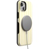 image:imageCasely iPhone 14 Case  Butter Yellow Stripes  Sunday Best  Bold Protective Design  Compatible with MagSafe