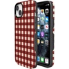 image:imageCasely iPhone 14 Case  Checked Twice  Red Plaid  Bold Protective Design  MagSafe Compatible Design