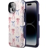 image:imageCasely iPhone 14 Case  Coquette Girlie  Pastel Bows  Bold Protective Design  Compatible with MagSafe