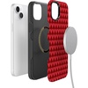 image:imageCasely iPhone 14 Case  Crazy in Love  Red Hearts  Bold Protective Design  MagSafe Compatible Design