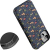 image:imageCasely iPhone 14 Case  Dashing Doxies  Dachshund Dog  Bold Protective Design  MagSafe Compatible Design