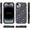 image:imageCasely iPhone 14 Case  Dashing Doxies  Dachshund Dog  Bold Protective Design  MagSafe Compatible Design