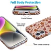 image:imageCasely iPhone 14 Case  Falling for You  Plum Floral  Compatible with MagSafe  Classic Ultra Slim DesignCant Help Falling  Autumn Leaves