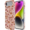 image:imageCasely iPhone 14 Case  Falling for You  Plum Floral  Compatible with MagSafe  Classic Ultra Slim DesignCant Help Falling  Autumn Leaves