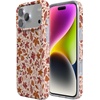 image:imageCasely iPhone 14 Case  Falling for You  Plum Floral  Compatible with MagSafe  Classic Ultra Slim DesignCant Help Falling  Autumn Leaves