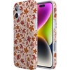 image:imageCasely iPhone 14 Case  Falling for You  Plum Floral  Compatible with MagSafe  Classic Ultra Slim DesignCant Help Falling  Autumn Leaves