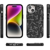 image:imageCasely iPhone 14 Case  Falling for You  Plum Floral  Compatible with MagSafe  Classic Ultra Slim DesignCorpse Pose  Skeleton Yoga