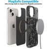 image:imageCasely iPhone 14 Case  Falling for You  Plum Floral  Compatible with MagSafe  Classic Ultra Slim DesignCorpse Pose  Skeleton Yoga