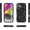 image:imageCasely iPhone 14 Case  Falling for You  Plum Floral  Compatible with MagSafe  Classic Ultra Slim DesignCorpse Pose  Skeleton Yoga