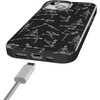 image:imageCasely iPhone 14 Case  Falling for You  Plum Floral  Compatible with MagSafe  Classic Ultra Slim DesignCorpse Pose  Skeleton Yoga