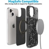 image:imageCasely iPhone 14 Case  Falling for You  Plum Floral  Compatible with MagSafe  Classic Ultra Slim DesignCorpse Pose  Skeleton Yoga