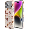 image:imageCasely iPhone 14 Case  Falling for You  Plum Floral  Compatible with MagSafe  Classic Ultra Slim DesignFall Girlie  Pumpkin Spice Bows