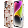 image:imageCasely iPhone 14 Case  Falling for You  Plum Floral  Compatible with MagSafe  Classic Ultra Slim DesignFall Girlie  Pumpkin Spice Bows