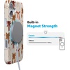 image:imageCasely iPhone 14 Case  Falling for You  Plum Floral  Compatible with MagSafe  Classic Ultra Slim DesignFall Girlie  Pumpkin Spice Bows