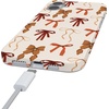 image:imageCasely iPhone 14 Case  Falling for You  Plum Floral  Compatible with MagSafe  Classic Ultra Slim DesignFall Girlie  Pumpkin Spice Bows