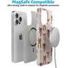 image:imageCasely iPhone 14 Case  Falling for You  Plum Floral  Compatible with MagSafe  Classic Ultra Slim DesignFall Girlie  Pumpkin Spice Bows