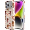image:imageCasely iPhone 14 Case  Falling for You  Plum Floral  Compatible with MagSafe  Classic Ultra Slim DesignFall Girlie  Pumpkin Spice Bows
