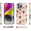image:imageCasely iPhone 14 Case  Falling for You  Plum Floral  Compatible with MagSafe  Classic Ultra Slim DesignFall Girlie  Pumpkin Spice Bows