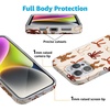 image:imageCasely iPhone 14 Case  Falling for You  Plum Floral  Compatible with MagSafe  Classic Ultra Slim DesignFall Girlie  Pumpkin Spice Bows
