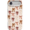 image:imageCasely iPhone 14 Case  Falling for You  Plum Floral  Compatible with MagSafe  Classic Ultra Slim DesignFall Girlie  Pumpkin Spice Bows