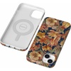 image:imageCasely iPhone 14 Case  Falling for You  Plum Floral  Compatible with MagSafe  Classic Ultra Slim DesignFallen Gold  Antique Floral