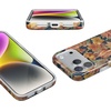 image:imageCasely iPhone 14 Case  Falling for You  Plum Floral  Compatible with MagSafe  Classic Ultra Slim DesignFallen Gold  Antique Floral